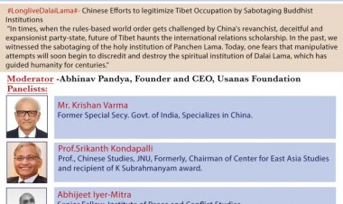 Webinar-Rethinking India’s ‘One China Policy’