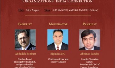 Webinar- Erdogan’s Caliphate Project and Jihadist Organizations: India Connection