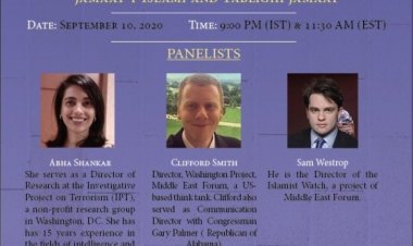 Webinar- Islamizing the West: Muslim Brotherhood, Tablighi Jamaat and Jamaat-i-Islami
