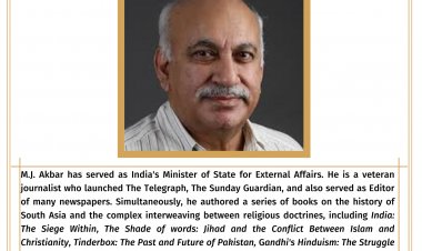 Report: Discussing the New World Order, Global Security and Foreign Policy with M.J. Akbar