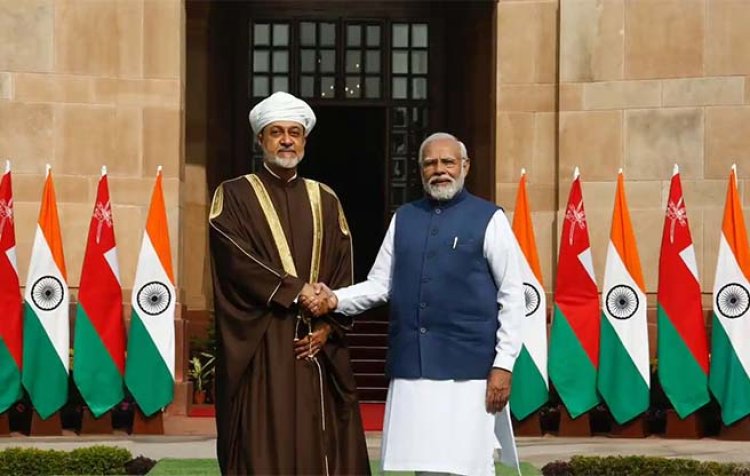 Charting the Course: Sultan Haithbam bin Tarik's Historic Visit and the Future of India-Oman Relations