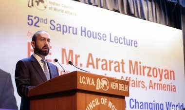 Highlights of His Excellency Mr. Ararat Mirzoyan, Foreign Minister of Armenia’s 52nd Sapru House Lecture on March 10