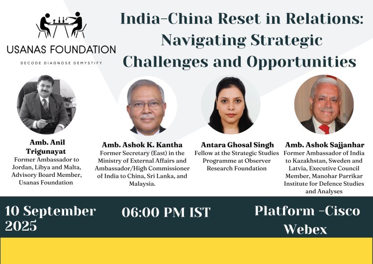 India-China Reset in Relations: Navigating Strategic Challenges and Opportunities