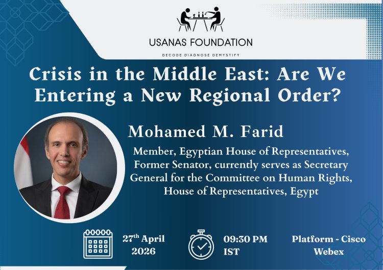 Crisis in the Middle East: Are We Entering a New Regional Order?
