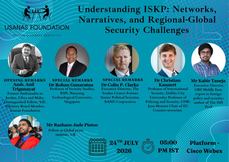 Panel Discussion:  Understanding ISKP: Networks, Narratives, and Regional-Global Security Challenges