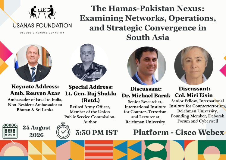 The Hamas-Pakistan Nexus: Examining Networks, Operations, and Strategic Convergence in South Asia