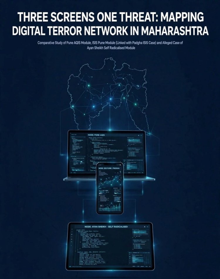 Three Screens One Threat: Mapping Digital Terror Network in Maharashtra